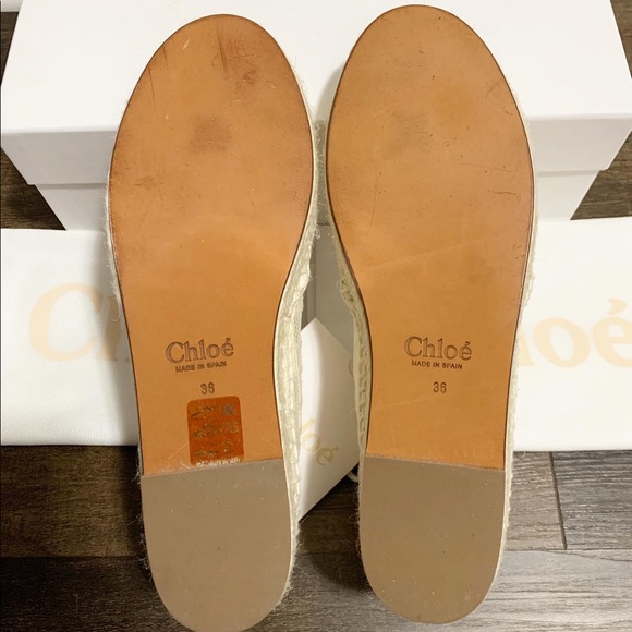 ✅SOLD✅NIB Chloe espadrilles 36 Mild Beige - Picture 5 of 5